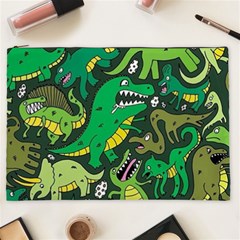 Dino Kawaii Cosmetic Bag (xxl) by Wav3s