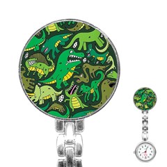 Dino Kawaii Stainless Steel Nurses Watch by Wav3s