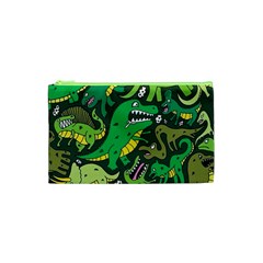 Dino Kawaii Cosmetic Bag (xs) by Wav3s