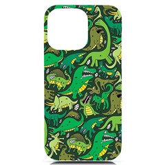 Dino Kawaii Iphone 14 Pro Max Black Uv Print Case