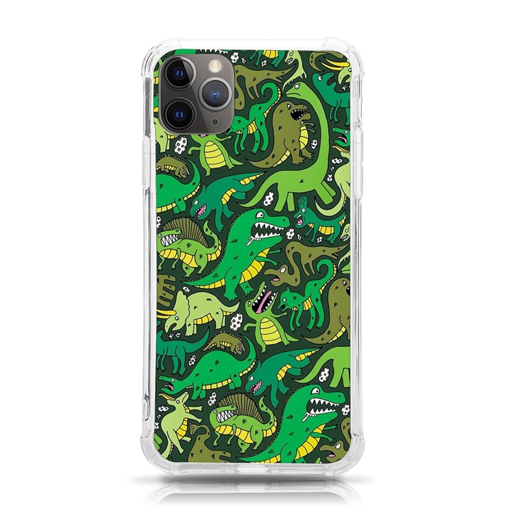 Dino Kawaii iPhone 11 Pro Max 6.5 Inch TPU UV Print Case