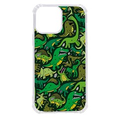 Dino Kawaii Iphone 13 Pro Max Tpu Uv Print Case by Wav3s