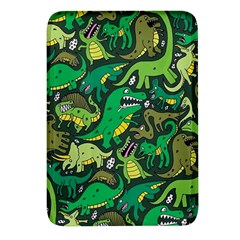 Dino Kawaii Rectangular Glass Fridge Magnet (4 Pack) by Wav3s