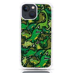 Dino Kawaii Iphone 13 Mini Tpu Uv Print Case