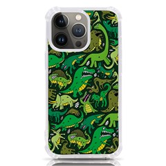 Dino Kawaii Iphone 13 Pro Tpu Uv Print Case