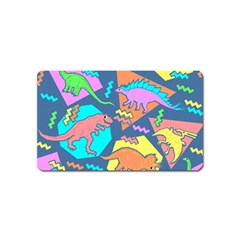 Dinosaur Pattern Magnet (name Card) by Wav3s