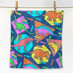 Dinosaur Pattern Face Towel