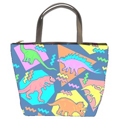 Dinosaur Pattern Bucket Bag by Wav3s