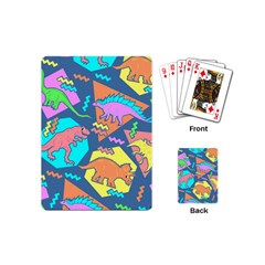 Dinosaur Pattern Playing Cards Single Design (mini)