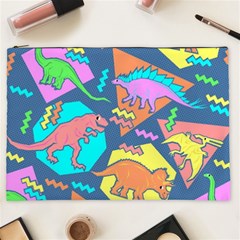 Dinosaur Pattern Cosmetic Bag (xxl) by Wav3s