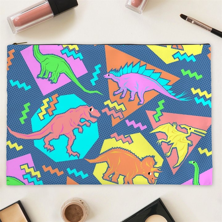 Dinosaur Pattern Cosmetic Bag (XXL)