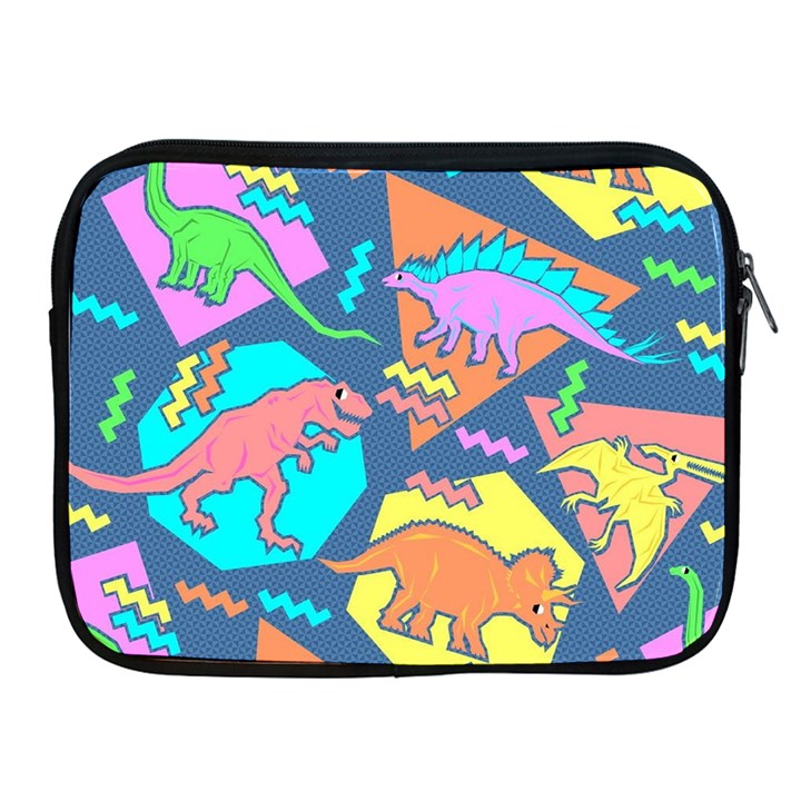 Dinosaur Pattern Apple iPad 2/3/4 Zipper Cases