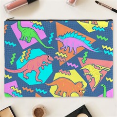 Dinosaur Pattern Cosmetic Bag (xxxl) by Wav3s