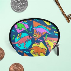 Dinosaur Pattern Accessory Pouch (small) by Wav3s