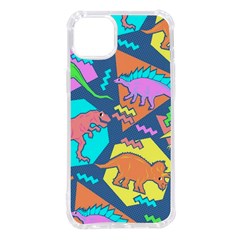 Dinosaur Pattern Iphone 14 Plus Tpu Uv Print Case