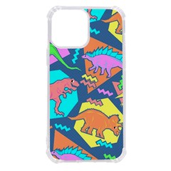 Dinosaur Pattern Iphone 13 Pro Max Tpu Uv Print Case