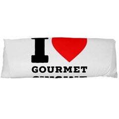 I Love Gourmet Cuisine Body Pillow Case (dakimakura) by ilovewhateva