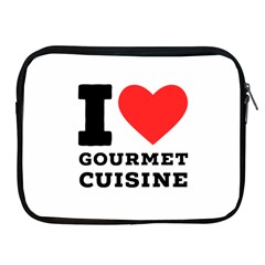 I Love Gourmet Cuisine Apple Ipad 2/3/4 Zipper Cases by ilovewhateva