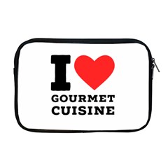 I Love Gourmet Cuisine Apple Macbook Pro 17  Zipper Case by ilovewhateva