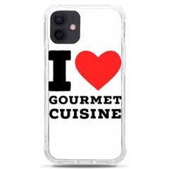 I Love Gourmet Cuisine Iphone 12 Mini Tpu Uv Print Case	 by ilovewhateva