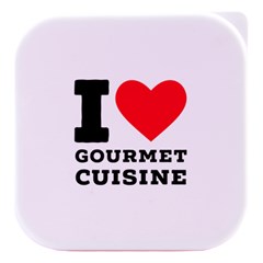 I Love Gourmet Cuisine Stacked Food Storage Container by ilovewhateva