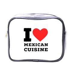 I Love Mexican Cuisine Mini Toiletries Bag (one Side) by ilovewhateva