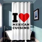 I love Mexican cuisine Shower Curtain 36  x 72  (Stall)  Curtain(36 X72 )