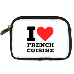 I Love French Cuisine Digital Camera Leather Case by ilovewhateva