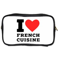 I Love French Cuisine Toiletries Bag (two Sides) by ilovewhateva