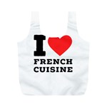 I love French cuisine Full Print Recycle Bag (M) Front