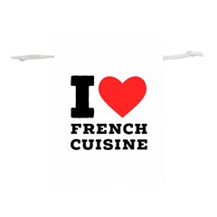 I Love French Cuisine Lightweight Drawstring Pouch (s) by ilovewhateva