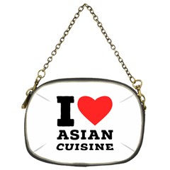 I Love Asian Cuisine Chain Purse (one Side) by ilovewhateva