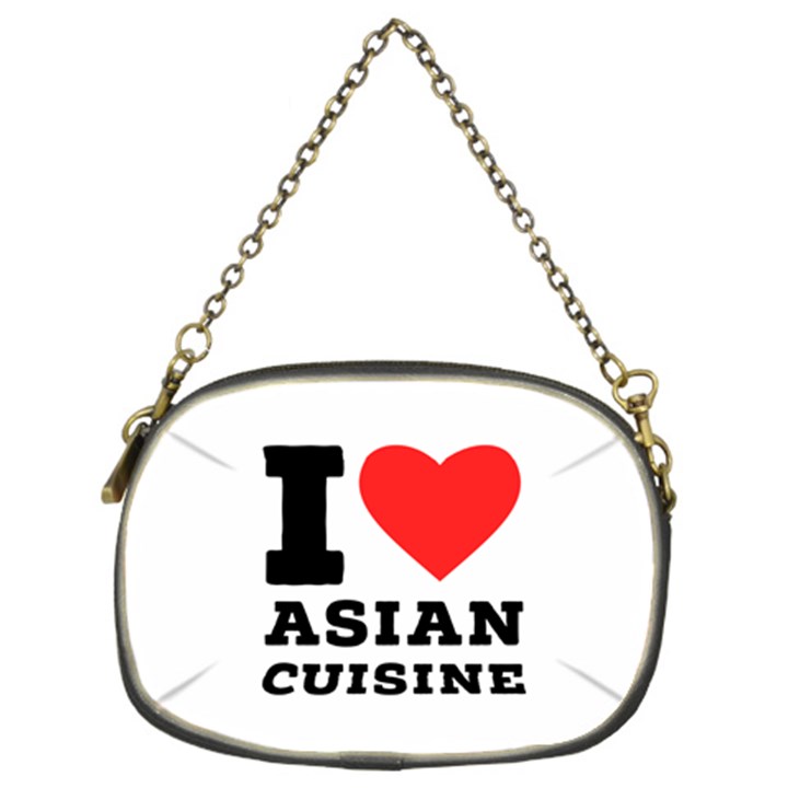 I love Asian cuisine Chain Purse (Two Sides)