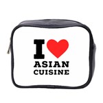 I love Asian cuisine Mini Toiletries Bag (Two Sides) Front