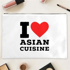 I Love Asian Cuisine Cosmetic Bag (xxl) by ilovewhateva