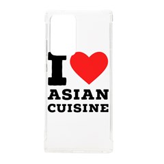 I Love Asian Cuisine Samsung Galaxy Note 20 Ultra Tpu Uv Case by ilovewhateva