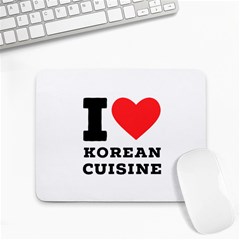 I Love Korean Cuisine Small Mousepad by ilovewhateva