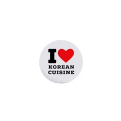 I Love Korean Cuisine 1  Mini Buttons by ilovewhateva