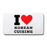 I love Korean cuisine Medium Bar Mat 16 x8.5  Bar Mat