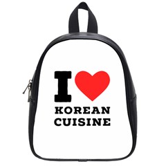 I Love Korean Cuisine School Bag (small) by ilovewhateva