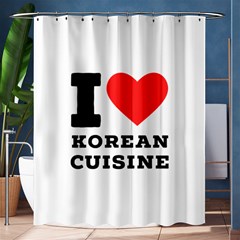 I Love Korean Cuisine Shower Curtain 60  X 72  (medium)  by ilovewhateva