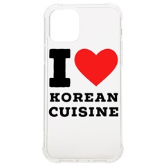 I Love Korean Cuisine Iphone 12/12 Pro Tpu Uv Print Case by ilovewhateva