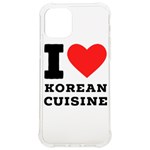 I love Korean cuisine iPhone 12/12 Pro TPU UV Print Case Front