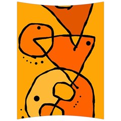 Mazipoodles In The Frame - Orange Back Support Cushion by Mazipoodles