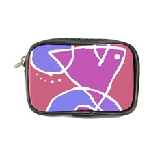 Mazipoodles In The Frame  - Pink Purple Coin Purse by Mazipoodles