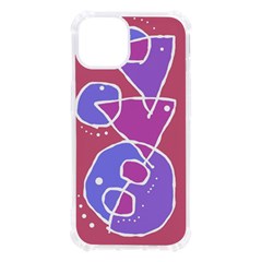 Mazipoodles In The Frame  - Pink Purple Iphone 13 Tpu Uv Print Case by Mazipoodles