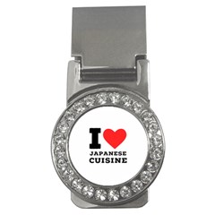 I Love Japanese Cuisine Money Clips (cz)  by ilovewhateva