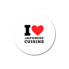 I Love Japanese Cuisine Magnet 3  (round) by ilovewhateva