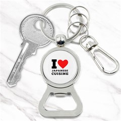 I Love Japanese Cuisine Bottle Opener Key Chain by ilovewhateva