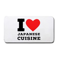 I Love Japanese Cuisine Medium Bar Mat by ilovewhateva